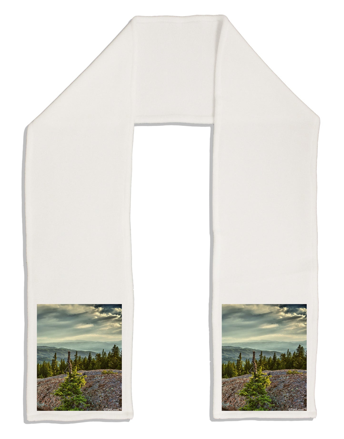 Nature Photography - Pine Kingdom Adult Fleece 64&#x22; Scarf by-TooLoud-White-One-Size-Adult-Davson Sales