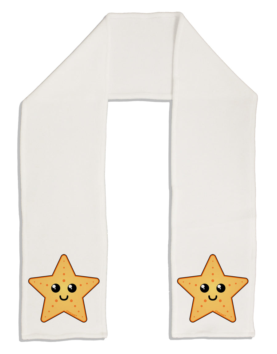 Cute Starfish Adult Fleece 64&#x22; Scarf by TooLoud-TooLoud-White-One-Size-Adult-Davson Sales