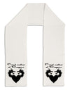 Proud Mother of Dragons Adult Fleece 64" Scarf-TooLoud-White-One-Size-Adult-Davson Sales