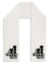 Chess Club Adult Fleece 64&#x22; Scarf by TooLoud-TooLoud-White-One-Size-Adult-Davson Sales