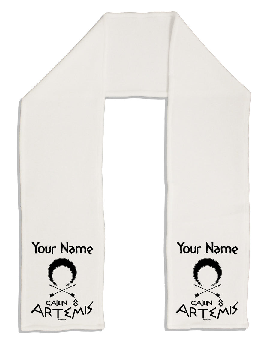 Personalized Cabin 8 Artemis Adult Fleece 64&#x22; Scarf-TooLoud-White-One-Size-Adult-Davson Sales