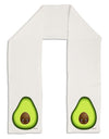 Cute Avocado Design Adult Fleece 64&#x22; Scarf-TooLoud-White-One-Size-Adult-Davson Sales