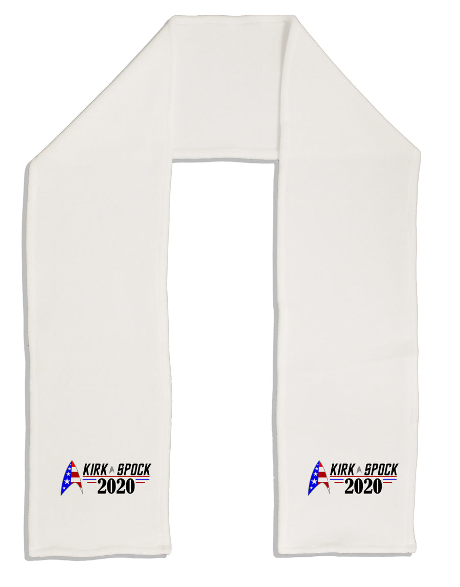 Kirk Spock 2020 Funny Adult Fleece 64&#x22; Scarf by TooLoud-TooLoud-White-One-Size-Adult-Davson Sales