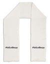 Hashtag JeSuisBacon Adult Fleece 64&#x22; Scarf-TooLoud-White-One-Size-Adult-Davson Sales