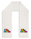 I Heart My Girlfriend - Rainbow Adult Fleece 64&#x22; Scarf-TooLoud-White-One-Size-Adult-Davson Sales