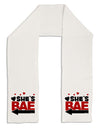 She's BAE - Left Arrow Adult Fleece 64&#x22; Scarf-TooLoud-White-One-Size-Adult-Davson Sales