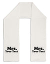 Personalized Mrs Classy Adult Fleece 64&#x22; Scarf by TooLoud-TooLoud-White-One-Size-Adult-Davson Sales