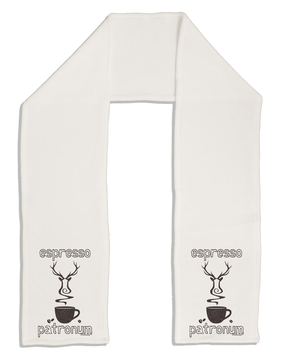 Espresso Patronum Adult Fleece 64&#x22; Scarf-TooLoud-White-One-Size-Adult-Davson Sales