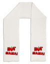 Hot Mama Chili Heart Adult Fleece 64&#x22; Scarf-TooLoud-White-One-Size-Adult-Davson Sales