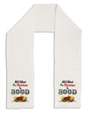 All I Want Is Food Adult Fleece 64&#x22; Scarf-TooLoud-White-One-Size-Adult-Davson Sales