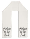 Mother of the Bride - Diamond Adult Fleece 64&#x22; Scarf-TooLoud-White-One-Size-Adult-Davson Sales