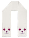 Heart Kitten Adult Fleece 64&#x22; Scarf by-TooLoud-White-One-Size-Adult-Davson Sales