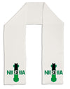 Nigeria Bobsled Adult Fleece 64&#x22; Scarf by TooLoud-TooLoud-White-One-Size-Adult-Davson Sales