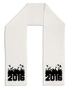 Current Year Graduation BnW Adult Fleece 64&#x22; Scarf-TooLoud-White-One-Size-Adult-Davson Sales