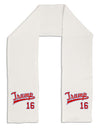TooLoud Trump Jersey 16 Adult Fleece 64" Scarf-TooLoud-White-One-Size-Adult-Davson Sales