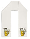 Beer Vibes Adult Fleece 64 Inch Scarf-Scarves-TooLoud-White-One-Size-Adult-Davson Sales
