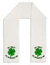 My First St. Patrick's Day Adult Fleece 64&#x22; Scarf-TooLoud-White-One-Size-Adult-Davson Sales