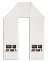 Ctrl Z Just Undo It Adult Fleece 64&#x22; Scarf-TooLoud-White-One-Size-Adult-Davson Sales