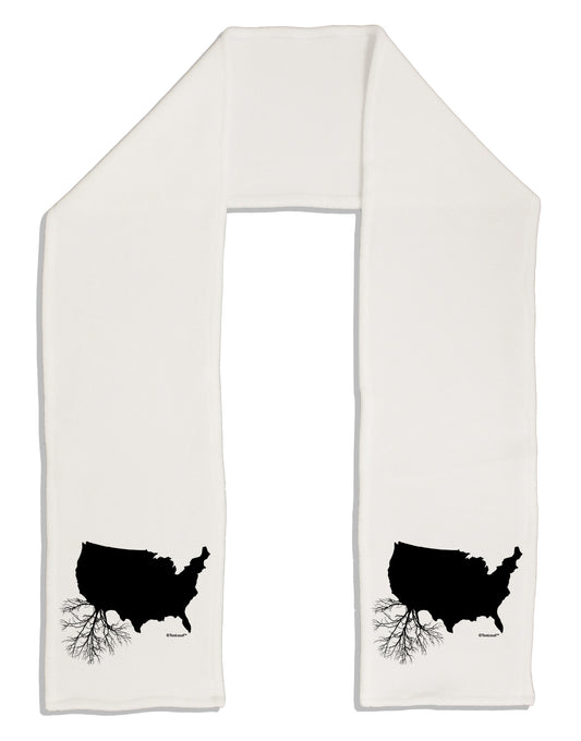 American Roots Design Adult Fleece 64&#x22; Scarf by TooLoud-TooLoud-White-One-Size-Adult-Davson Sales