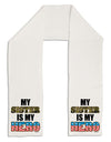 My Sister is My Hero - Armed Forces Adult Fleece 64&#x22; Scarf by TooLoud-TooLoud-White-One-Size-Adult-Davson Sales