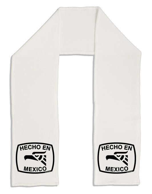 Hecho en Mexico Eagle Symbol with Text Adult Fleece 64&#x22; Scarf by TooLoud-TooLoud-White-One-Size-Adult-Davson Sales