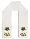 Jingle My Bells Adult Fleece 64&#x22; Scarf-TooLoud-White-One-Size-Adult-Davson Sales