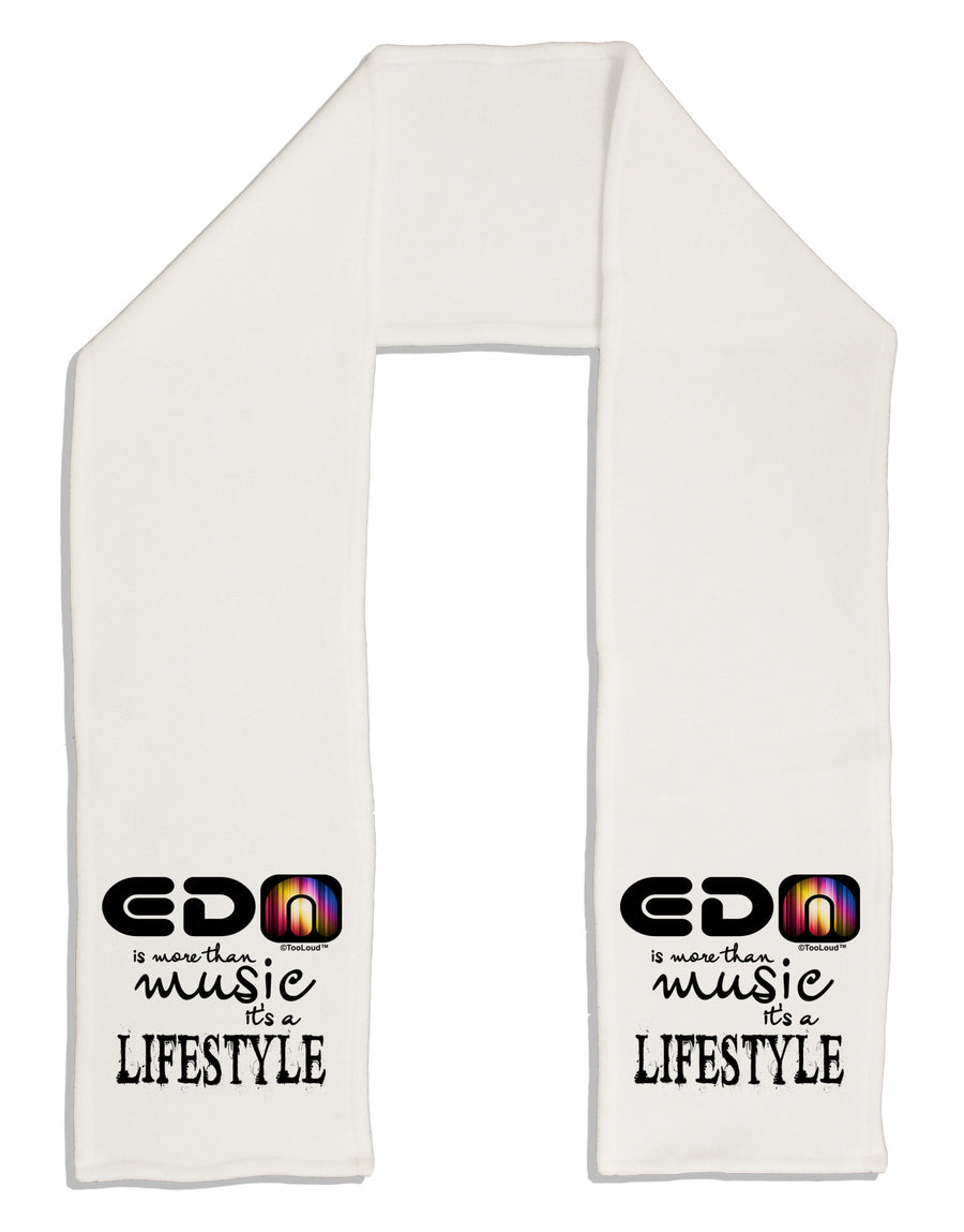 EDM - A Lifestyle Adult Fleece 64&#x22; Scarf-TooLoud-White-One-Size-Adult-Davson Sales