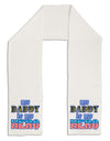 My Daddy is My Hero - Armed Forces - Blue Adult Fleece 64&#x22; Scarf by TooLoud-TooLoud-White-One-Size-Adult-Davson Sales