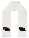 Nebraska - United States Shape Adult Fleece 64&#x22; Scarf by TooLoud-TooLoud-White-One-Size-Adult-Davson Sales