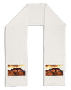 San Juan Mountain Range Adult Fleece 64&#x22; Scarf-TooLoud-White-One-Size-Adult-Davson Sales