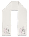 Easter Bunny and Egg Design Adult Fleece 64&#x22; Scarf by TooLoud-TooLoud-White-One-Size-Adult-Davson Sales