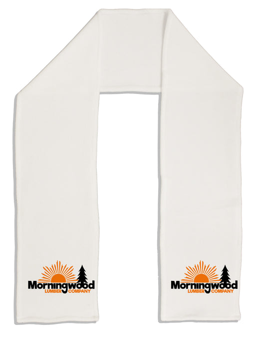 Morningwood Company Funny Adult Fleece 64&#x22; Scarf by TooLoud-TooLoud-White-One-Size-Adult-Davson Sales