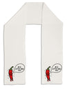 I'm a Little Chilli Adult Fleece 64 Inch Scarf-Scarves-TooLoud-White-One-Size-Adult-Davson Sales