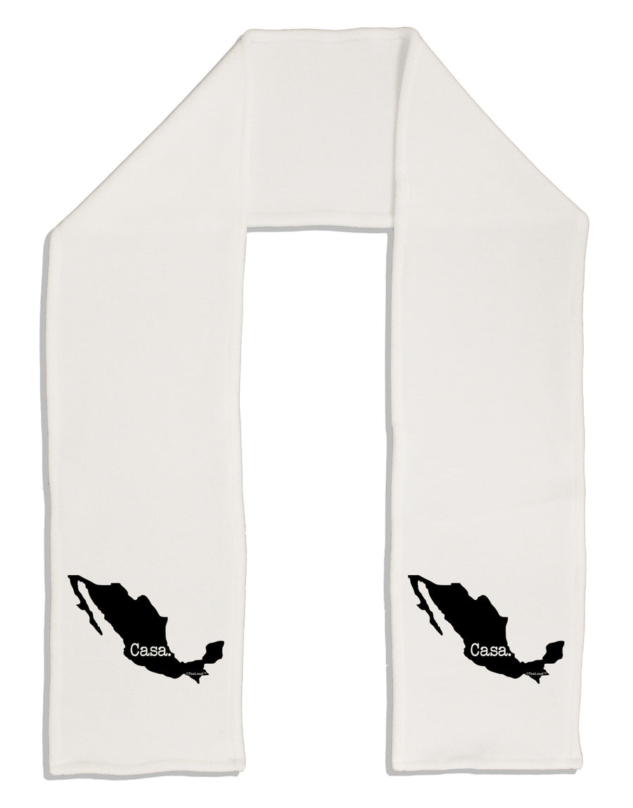 Mexico - Casa - Cinco De Mayo Adult Fleece 64" Scarf-TooLoud-White-One-Size-Adult-Davson Sales