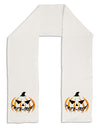 Trick or Treat Jack Adult Fleece 64&#x22; Scarf-TooLoud-White-One-Size-Adult-Davson Sales