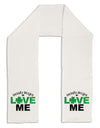 Irish Boys Love Me Adult Fleece 64&#x22; Scarf-TooLoud-White-One-Size-Adult-Davson Sales