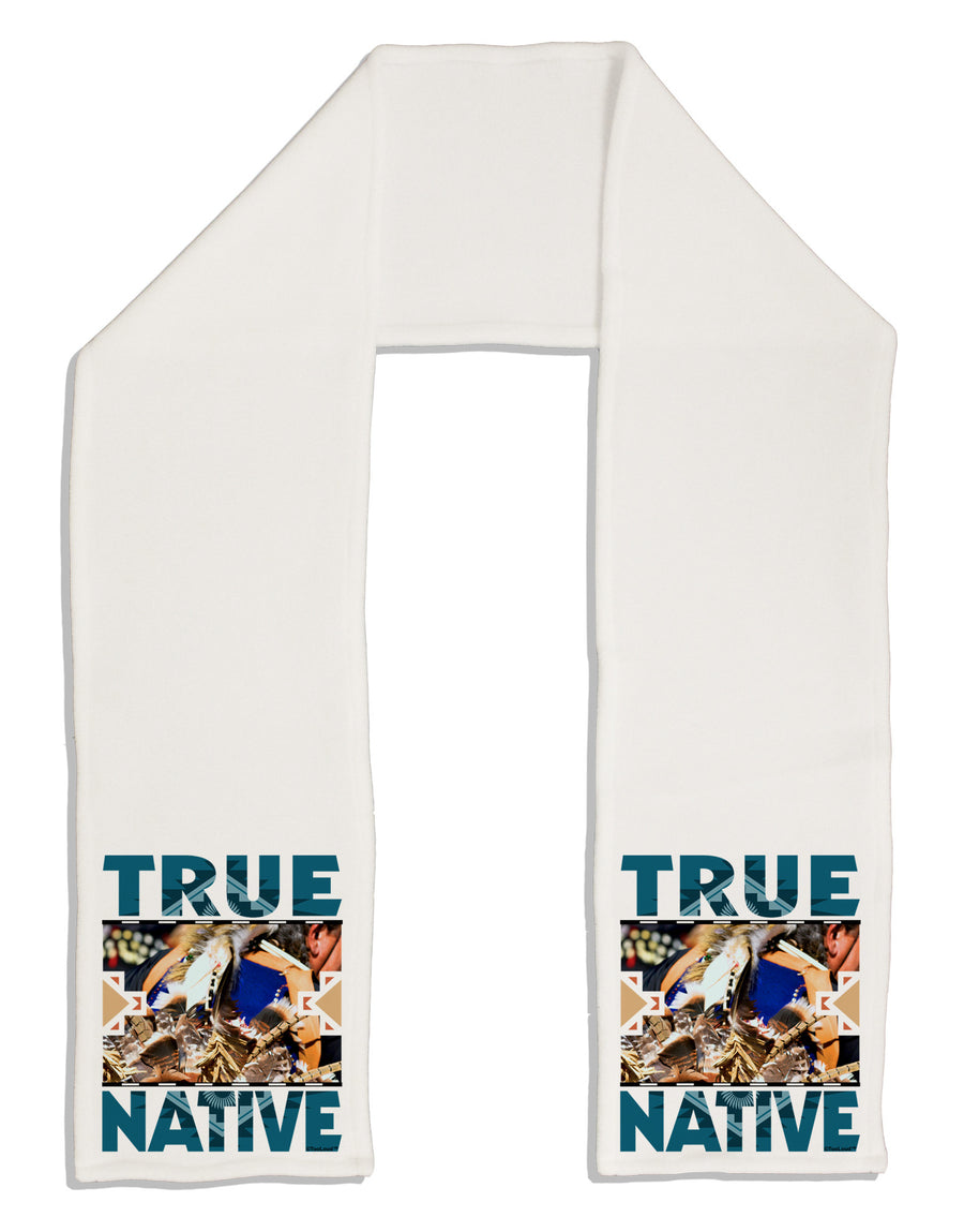 True Native American Adult Fleece 64&#x22; Scarf-TooLoud-White-One-Size-Adult-Davson Sales