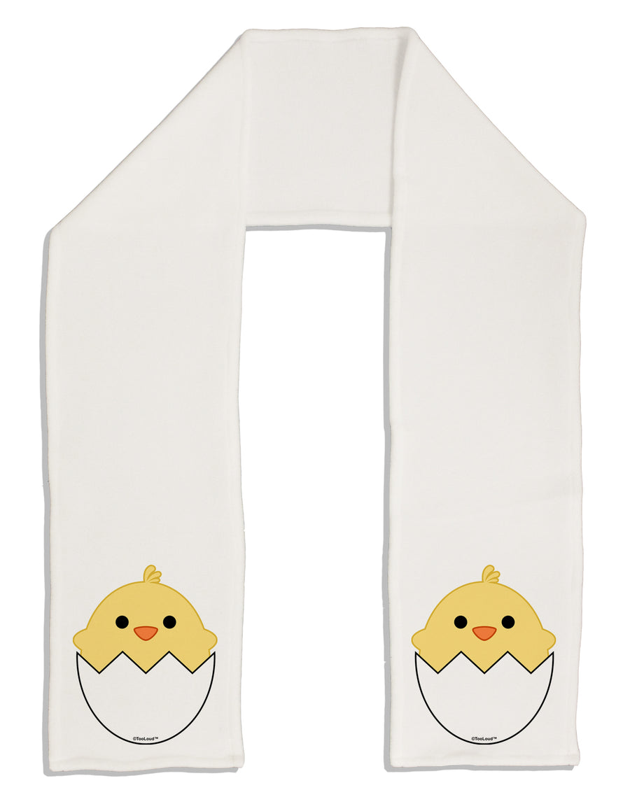 Cute Hatching Chick Design Adult Fleece 64&#x22; Scarf by TooLoud-TooLoud-White-One-Size-Adult-Davson Sales