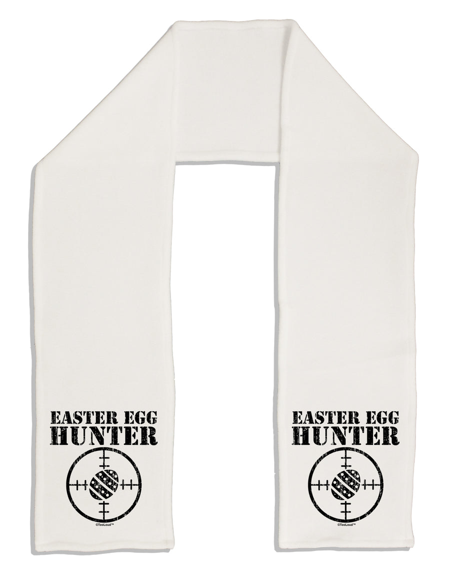 Easter Egg Hunter Distressed Adult Fleece 64&#x22; Scarf by TooLoud-TooLoud-White-One-Size-Adult-Davson Sales