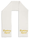 Birthday Squad Text Adult Fleece 64&#x22; Scarf by TooLoud-TooLoud-White-One-Size-Adult-Davson Sales