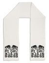Ultimate Pi Day Design - Mirrored Pies Adult Fleece 64&#x22; Scarf by TooLoud-TooLoud-White-One-Size-Adult-Davson Sales