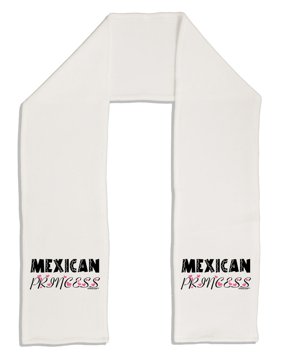 Mexican Princess - Cinco de Mayo Adult Fleece 64&#x22; Scarf by TooLoud-TooLoud-White-One-Size-Adult-Davson Sales