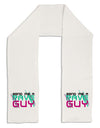 Send Me A Rave Guy Adult Fleece 64&#x22; Scarf-TooLoud-White-One-Size-Adult-Davson Sales