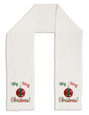 My Very 1st Christmas Adult Fleece 64&#x22; Scarf-TooLoud-White-One-Size-Adult-Davson Sales