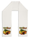 Fruity Fruit Basket 2 Adult Fleece 64&#x22; Scarf-TooLoud-White-One-Size-Adult-Davson Sales