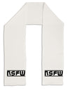 NSFW Not Safe For Work Adult Fleece 64&#x22; Scarf by TooLoud-TooLoud-White-One-Size-Adult-Davson Sales