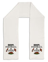 Beer Football Food Adult Fleece 64&#x22; Scarf-TooLoud-White-One-Size-Adult-Davson Sales