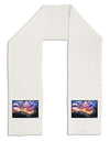 Colorado Rainbow Sunset Adult Fleece 64&#x22; Scarf-TooLoud-White-One-Size-Adult-Davson Sales