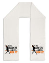 Ride It Orange Adult Fleece 64&#x22; Scarf-TooLoud-White-One-Size-Adult-Davson Sales