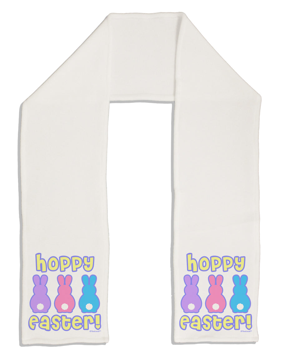 Three Easter Bunnies - Hoppy Easter Adult Fleece 64&#x22; Scarf by TooLoud-TooLoud-White-One-Size-Adult-Davson Sales